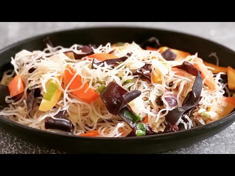 Resep Bihun Jamur Kuping Hitam