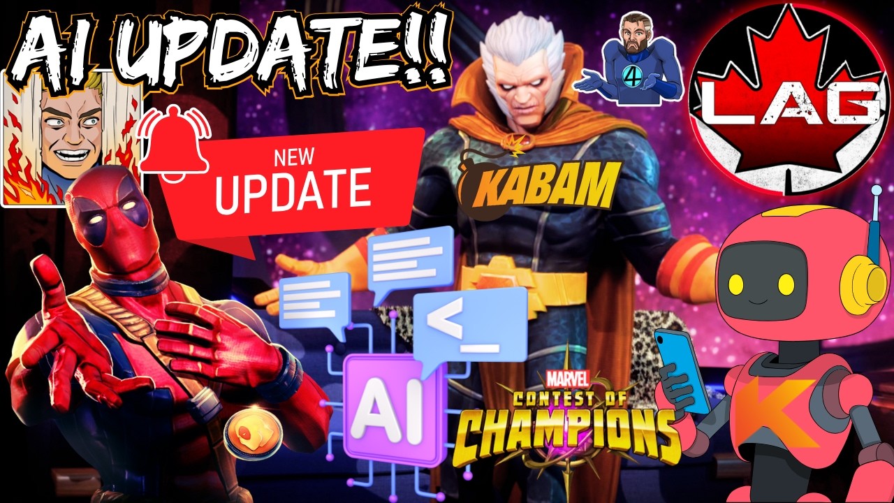 Большое обновление ИИ 2.0!! На 2026 год? Дневник разработчиков Kabam: Состояние ИИ! - Marvel: Бит...