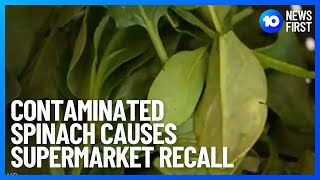 Contaminated Spinach Causes Supermarket Recall | 10 News First