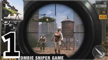 Sniper Zombies - Gameplay Walkthrough Part 1 (iOS, Android)