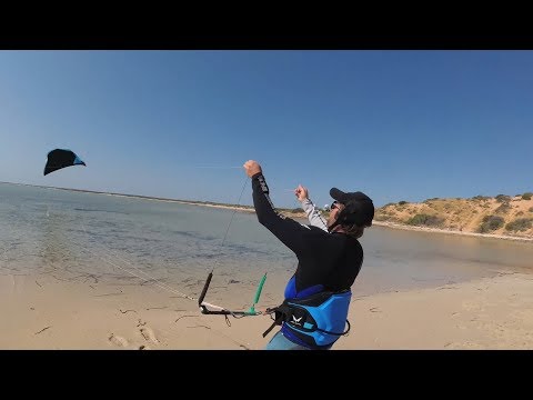 How to Kitesurf - Tip of the Week - ADVANCED - Reverse Launching your kite