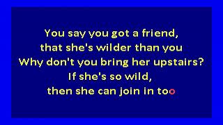 Rolling Stones – Stray Cat Blues  (karaoke)