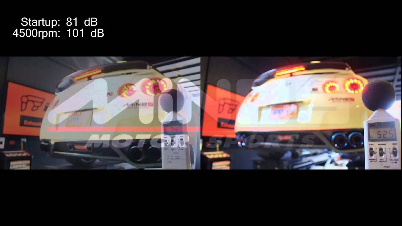 innotech】 R35 GT-R x iPE 可変バルブ マフラー 【イノテック】 - YouTube