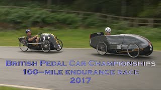 British Pedal Car Championships - 100–mile Endurance Race 2017