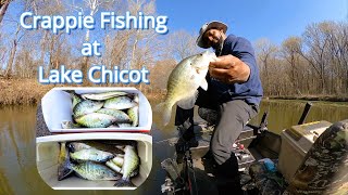Crappie Fishing at Lake Chicot & another Game Warden Encounter