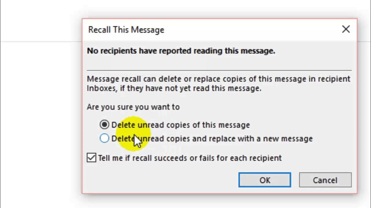 How To Pull Back An Email From Yahoo Mail