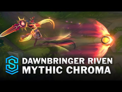 Mythic Dawnbringer Riven Chroma Comparison | League of Legends | Mythic Chroma