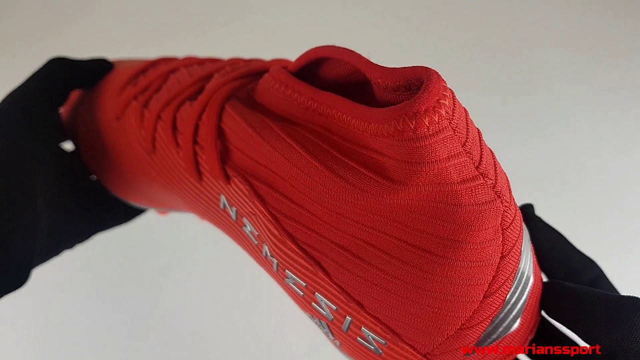 Botas Adidas Nemeziz 19 3 ag Rojas - YouTube