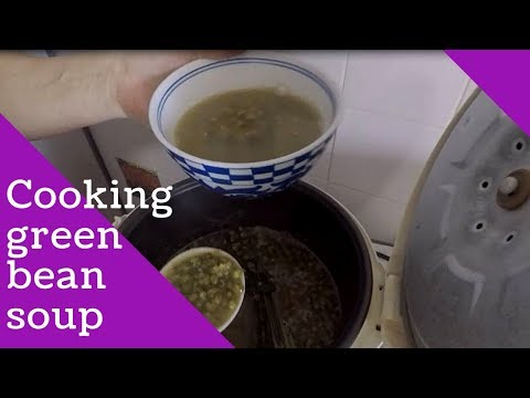 How to cook green bean soup