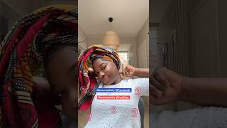 Ankara Headwrap #ankara #tutorial #headwear #youtubeshorts #scarf
