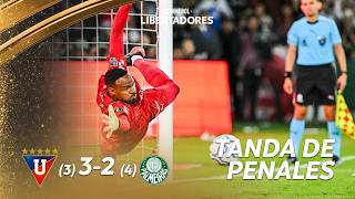 LDU QUITO vs. PALMEIRAS | TANDA DE PENALES COMPLETA | CONMEBOL LIBERTADORES 2026