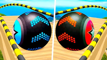 Going Balls Vs Video Reverse Gameplay SpeedRun #1050