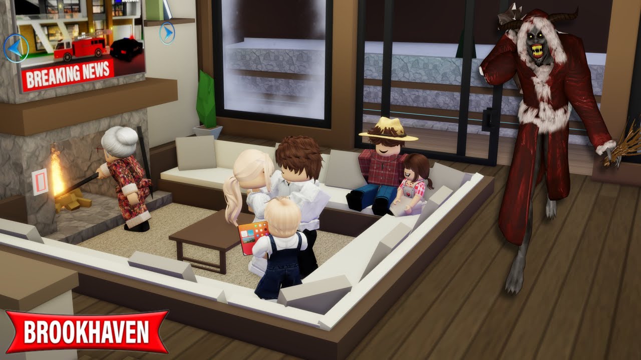 Krampus - The Terror Of The Christmas | Roblox Brookhaven RP🏡