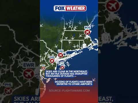 Thousands of Flights Across the US Disrupted Despite Clear Skies