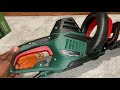 Lidl electric hedge trimmer unboxing