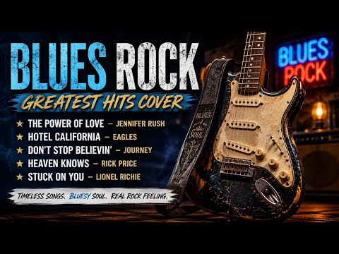 The Power of Love, Hotel California, Heaven Knows, and More | Blues Rock Greatest Hits Cover 🎸 