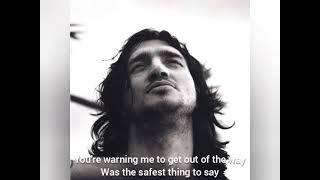 Your Warning - John Frusciante (Lyrics video)