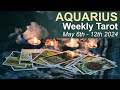 AQUARIUS WEEKLY TAROT READING "A CHANGE IS COMING: ASSERTIVE ACTION AQUARIUS" May 6th to 12th 2024
