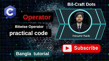 🔥 Bitwise Operators practical code in C | #cprogrammingtutorial    #coding #computerlanguage