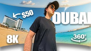 What is Dubai Like in April 2026? | 8K VR 360 Virtual Reality Beach Resort Tour