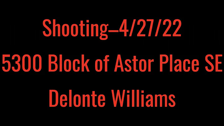 Shooting4/27/225...  Block of Astor Place SEDelont...