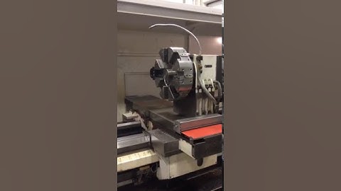 SMTCL (Shenyang) Model HTC125490A 2 Axis Flat Bed CNC Lathe (2008)