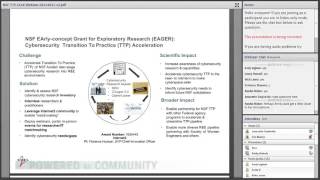 CCoE Webinar Series: Technology Transfer to Practice: The NSF TTP Ecosystem