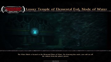 DDO. ToEE: Water Node.