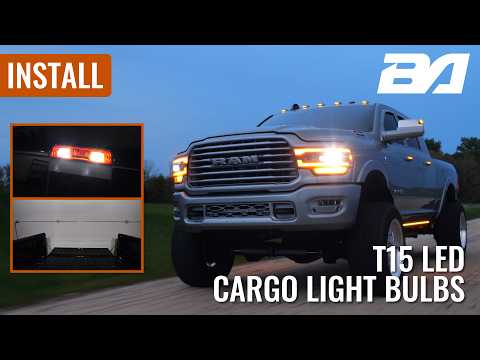Boost Auto High-Output T15 LED Cargo Light Bulb Installation | 2019–2026 5th Gen RAM 2500/3500 HD