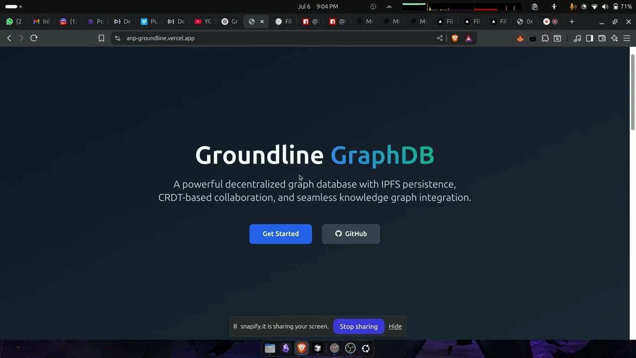 Groundline Demo