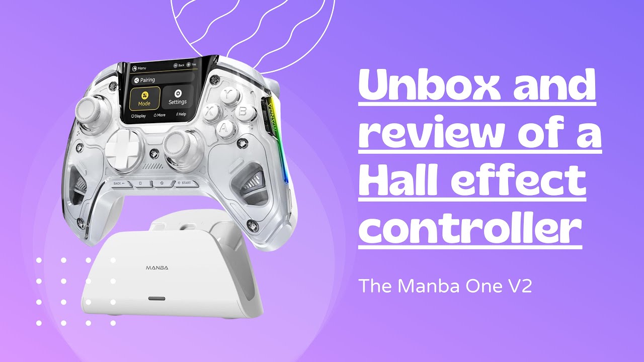 Manba One V2 Controller Review & Unboxing | Nelly’s Nerd Cave - YouTube
