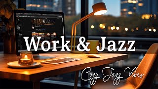 Work Jazz ☕ Smooth Instrumental Jazz Piano and Calm Bossa Nova Music for Work, Study & Relax screenshot 1