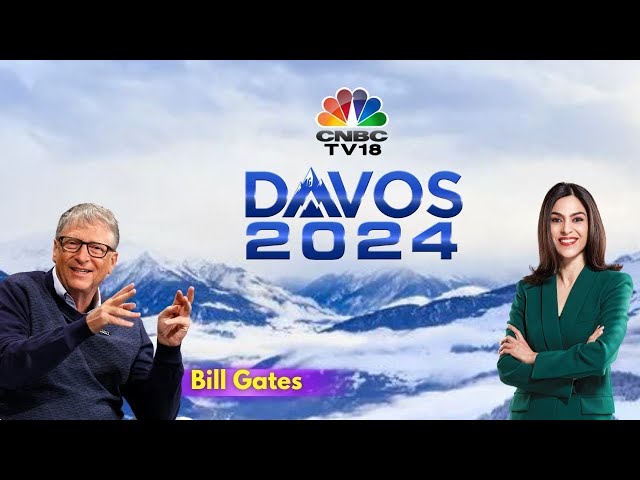 Most Excited About AI Impact On Education, Health: Bill Gates Exclusive | Davos 2024 | CNBC TV18