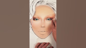 Face Chart tutorial EASY💄 Face Chart makeup for BEGINNERS #facechart