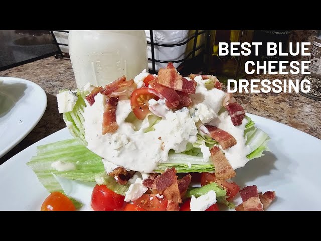 best blue cheese salad dressing Aged Blue Cheese Dressing