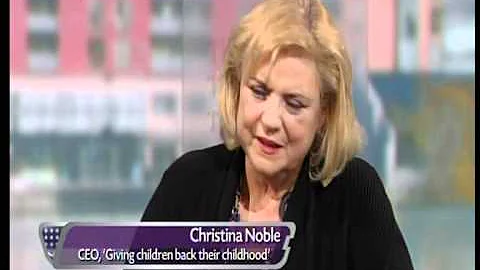 Christina Noble On  RTE The Daily Show 16th March ...