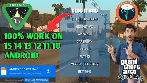 Android 15 GTA San Andreas Android | How to install Cleo In GTA SA on All Android 15 14 13 12 11 10