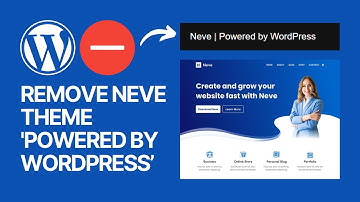 How To Remove Neve WordPress Theme 