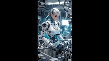 INSANE Female Robot Operating Futuristic Lab Tech | You Won’t Believe This AI! #robot #ai #hologram