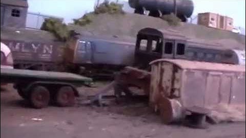 Steam & Diesel Locomotive Model Scrapyard