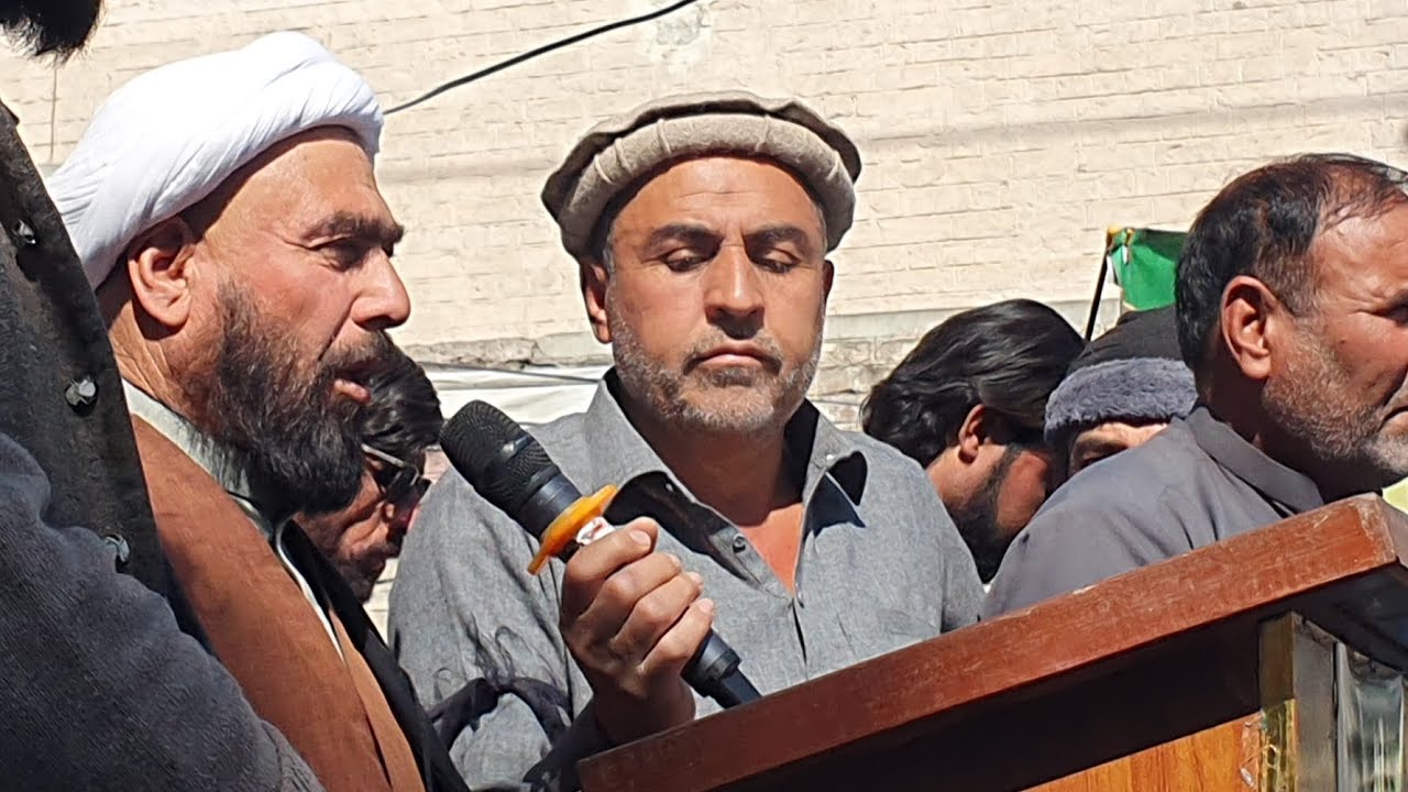 پیش امام جناب فدا حسین مظہری کا پاراچنار ریلی سے اہم خطاب ۔۔