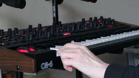 Sequential OB-6 sub-oscillator-octave stabillity Oscillator SYNC mode #5