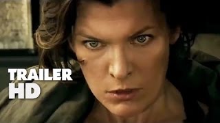 Resident Evil The Final Chapter - Official Film Trailer 2 2017 - Milla Jovovich Movie HD