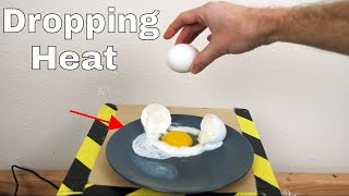 Is It Possible to Cook an Egg Just by Dropping It?