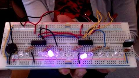 Cascading shift registers