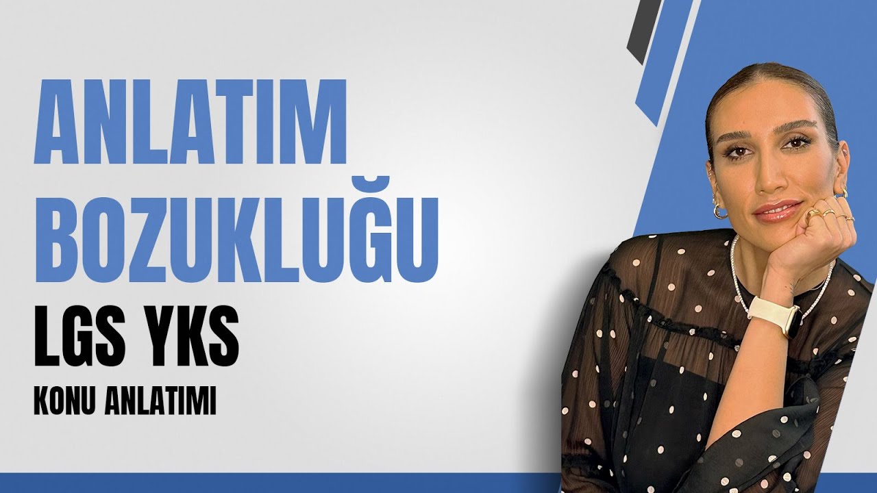 Anlatım Bozukluğu LGS YKS Konu Anlatımı - Part 1 #lgs #yks #lgstürkçe #ykstürkçe
