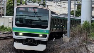 E231系0番台(マト103編成)+(138編成)快速上野行き 日暮里駅入線(2026/7/11/9:26)
