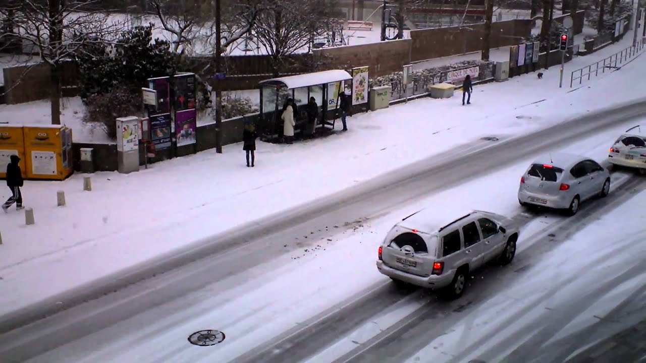 Snow in Geneva 1 HD YouTube