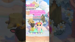 Loving the winter in #animalcrossingnewhorizons