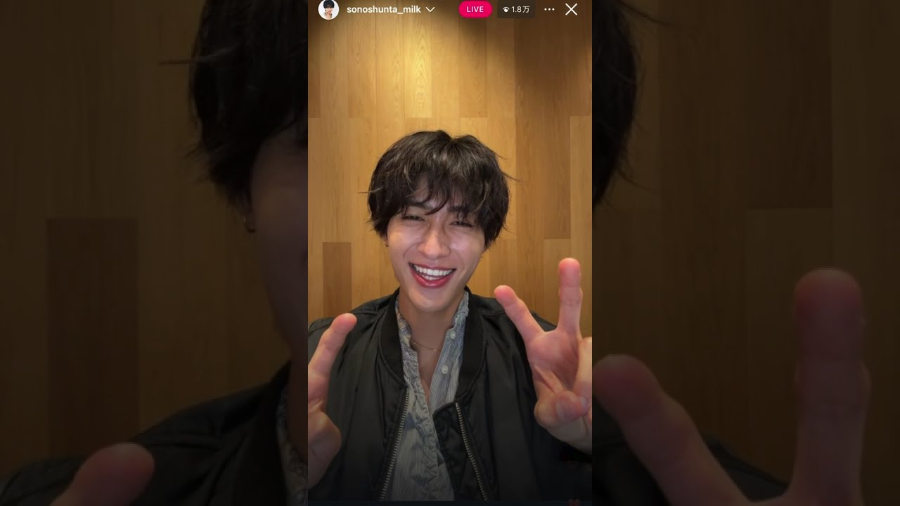 M!LK 曽野舜太 インスタライブ【26/3/2】 - YouTube